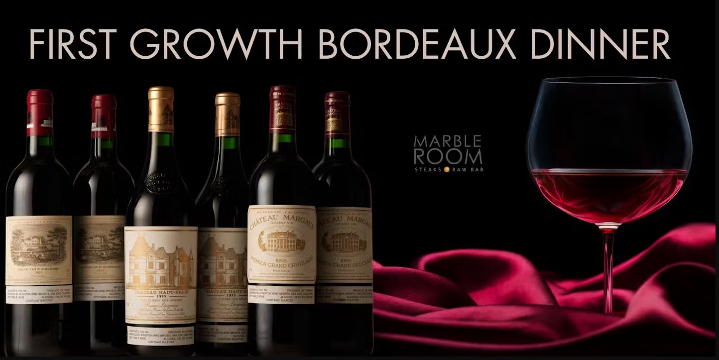 First Growth wine dinner